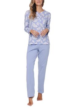 Pastunette Dames Bleu Pyjama