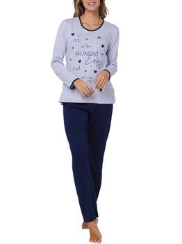 Rebelle Dames Bleu Marine Pyjama