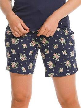 Pastunette Dames Bleu Marine Pantalon de Pyjama