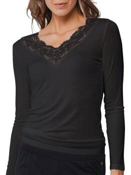 Pastunette Dames Noir Chemise de nuit