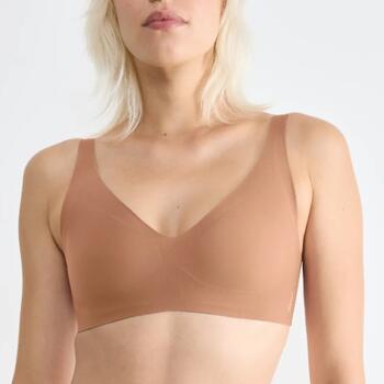 Sloggi Zero Feel Marron Soutien-gorge sans forme