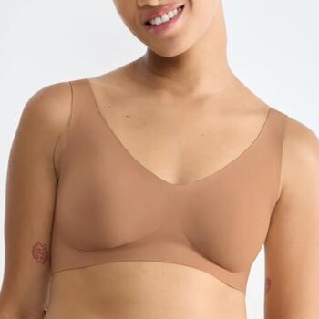 Sloggi Zero Feel Marron Soutien-gorge sans forme