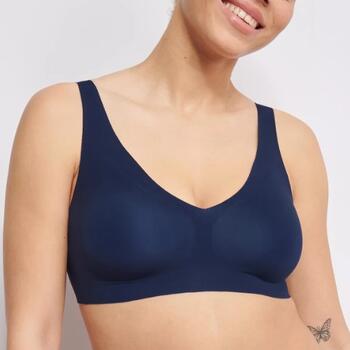 Sloggi Zero Feel Bleu Marine Soutien-gorge sans forme