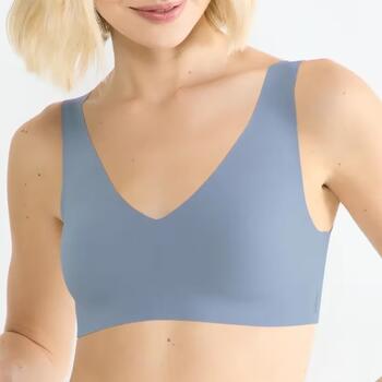 Sloggi Zero Feel Bleu Soutien-gorge sans forme