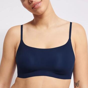 Sloggi Zero Feel Bleu Marine Soutien-gorge sans forme