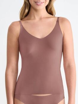 Sloggi Zero Feel Marron Top Spaghetti