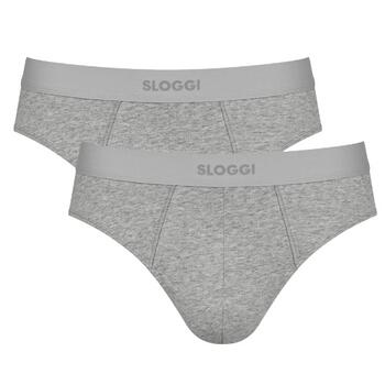 Sloggi Men Ever Ease Gris Slip pour Hommes