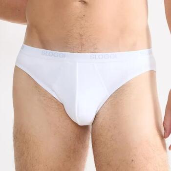 Sloggi Men Basic Blanc Slip pour Hommes