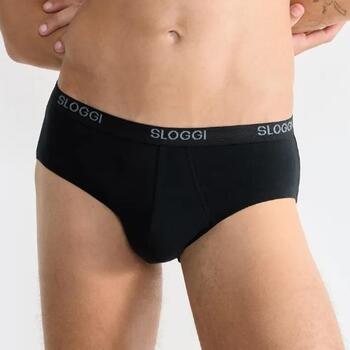 Sloggi Men Basic Noir Slip pour Hommes