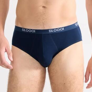 Sloggi Men Basic Bleu Marine Slip pour Hommes