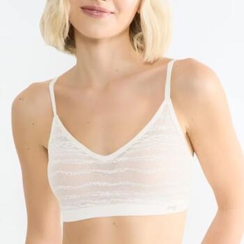 Sloggi Free Evolve Blanc Soutien-gorge sans forme