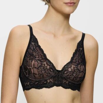 Triomphe Amourette Charm Noir Soutien-gorge sans forme