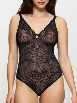 Triomphe Amourette Charm Noir Corselet
