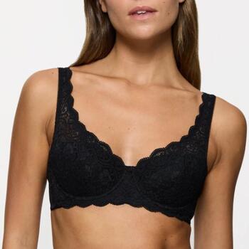 Triomphe Amourette Noir Soutien-Gorge Rembourré