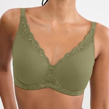 Triomphe Amourette Vert Olive Soutien-Gorge Rembourré