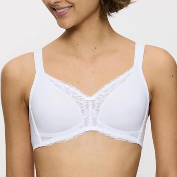Triomphe Modern Lace+Cotton Blanc Soutien-Gorge Rembourré