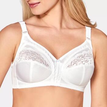 Triomphe Claudette 104  Blanc Soutien-Gorge sans Armatures en Dentelle