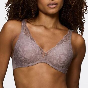 Triomphe Body Make-Up Illusion Lace Gris Soutien-Gorge Rembourré
