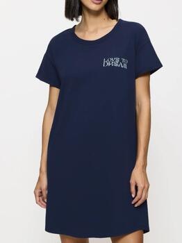 Triomphe Nightdresses Bleu Marine Chemise de Nuit