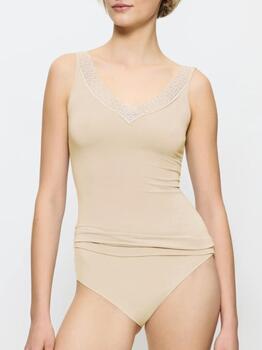 Triomphe Feel of Modal Beige Chemise pour Femmes