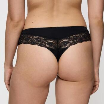 Triomphe Lovely Micro Noir Culotte String