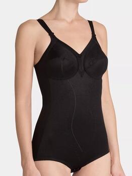 Triomphe Doreen + Cotton 01 Noir Corselet