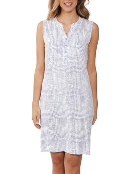 Pastunette Dames Bleu Chemise de Nuit