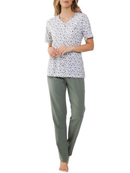 Pastunette Dames Vert Pyjama