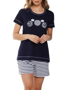 Rebelle Dames Bleu Marine Shortama