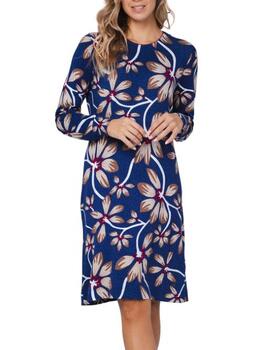 Pastunette Dames Bleu Marine Chemise de Nuit