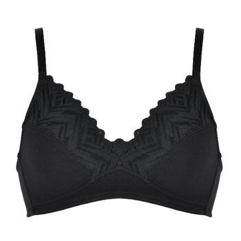 Naturana Value Noir Soutien-Gorge sans Armatures en Dentelle