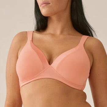 Naturana Everyday Peach Pink Soutien-Gorge sans Armatures en Dentelle