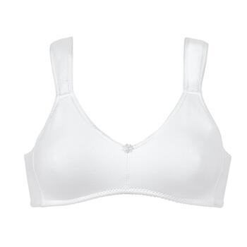 Naturana Heritage Blanc Soutien-Gorge sans Armatures en Dentelle