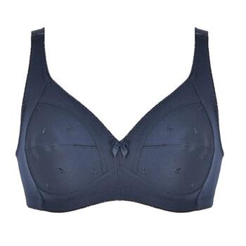 Naturana Heritage Bleu Marine Soutien-Gorge sans Armatures en Dentelle