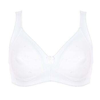 Naturana Heritage Blanc Soutien-Gorge sans Armatures en Dentelle