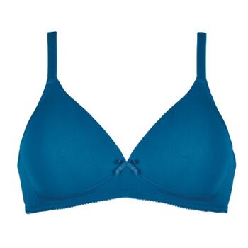 Naturana Value Bleu Soutien-Gorge sans Armatures en Dentelle