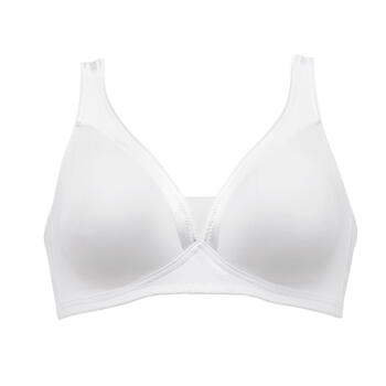 Naturana Heritage Blanc Soutien-Gorge sans Armatures en Dentelle