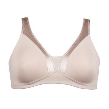 Naturana Heritage Beige Soutien-Gorge sans Armatures en Dentelle
