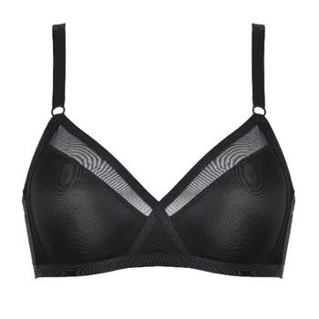 Naturana Heritage Noir Soutien-Gorge sans Armatures en Dentelle