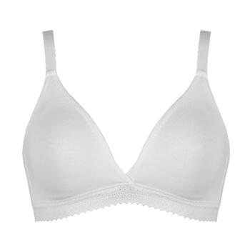 Naturana Value Blanc Soutien-Gorge sans Armatures en Dentelle