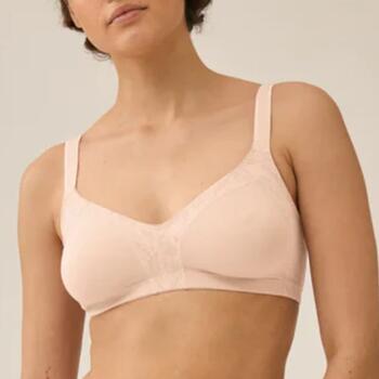 Naturana Minimizer Beige Soutien-Gorge sans Armatures en Dentelle