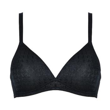 Naturana Value Noir Soutien-Gorge sans Armatures en Dentelle