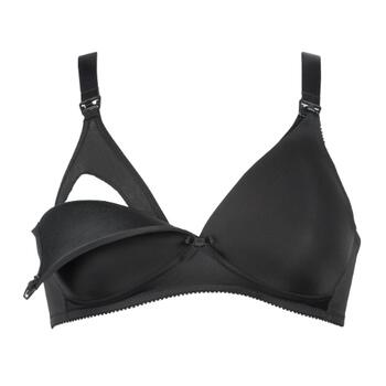 Naturana Solutions Noir Soutien-gorge d'allaitement