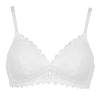 Naturana Value Blanc Soutien-Gorge sans Armatures en Dentelle