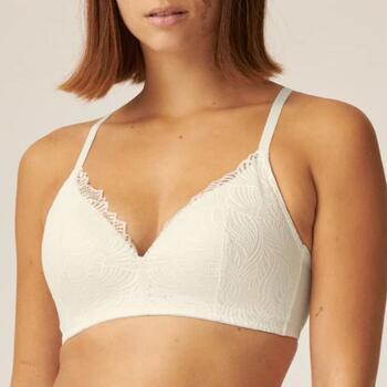 Naturana Everyday Blanc Cassé Soutien-Gorge sans Armatures en Dentelle