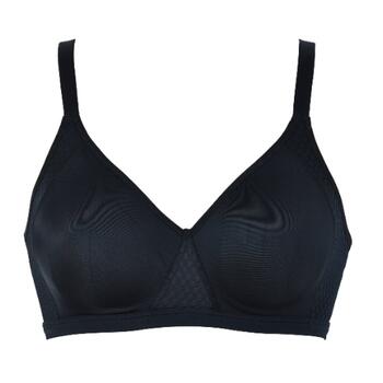 Naturana Solutions Noir Soutien-Gorge sans Armatures en Dentelle