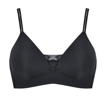 Naturana Everyday Noir Soutien-Gorge sans Armatures en Dentelle