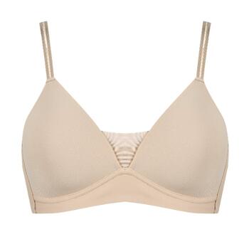 Naturana Everyday Beige Soutien-Gorge sans Armatures en Dentelle
