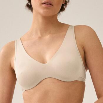 Naturana Everyday Beige Soutien-Gorge sans Armatures en Dentelle