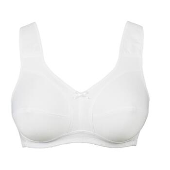 Naturana Heritage Blanc Soutien-Gorge sans Armatures en Dentelle
